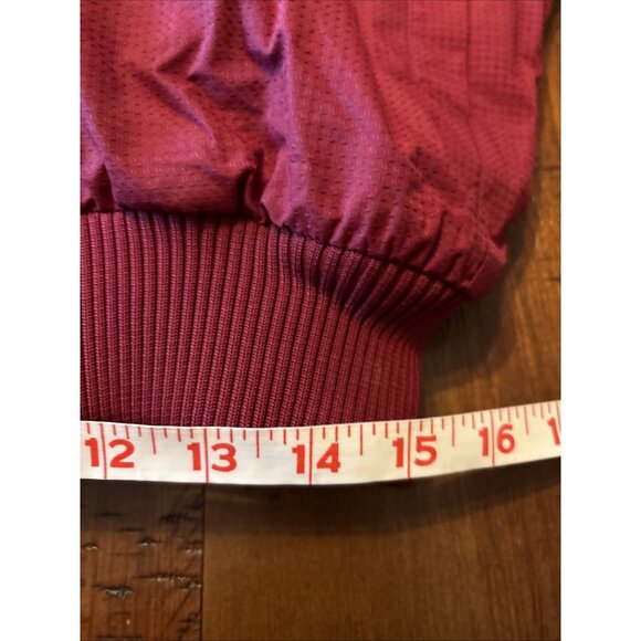 Majestic Men’s Indiana Hoosiers Bomber Jacket Size Medium NWT Heavy Jacket - Picture 9 of 10